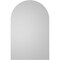Ekena Millwork Round Top Surface Mount PVC Gable Vent: Non-Functional, w/ 3-1/2"W x 1"P Standard Frame, 22"W x 34"H GVPRT22X3401SN - alternate 4